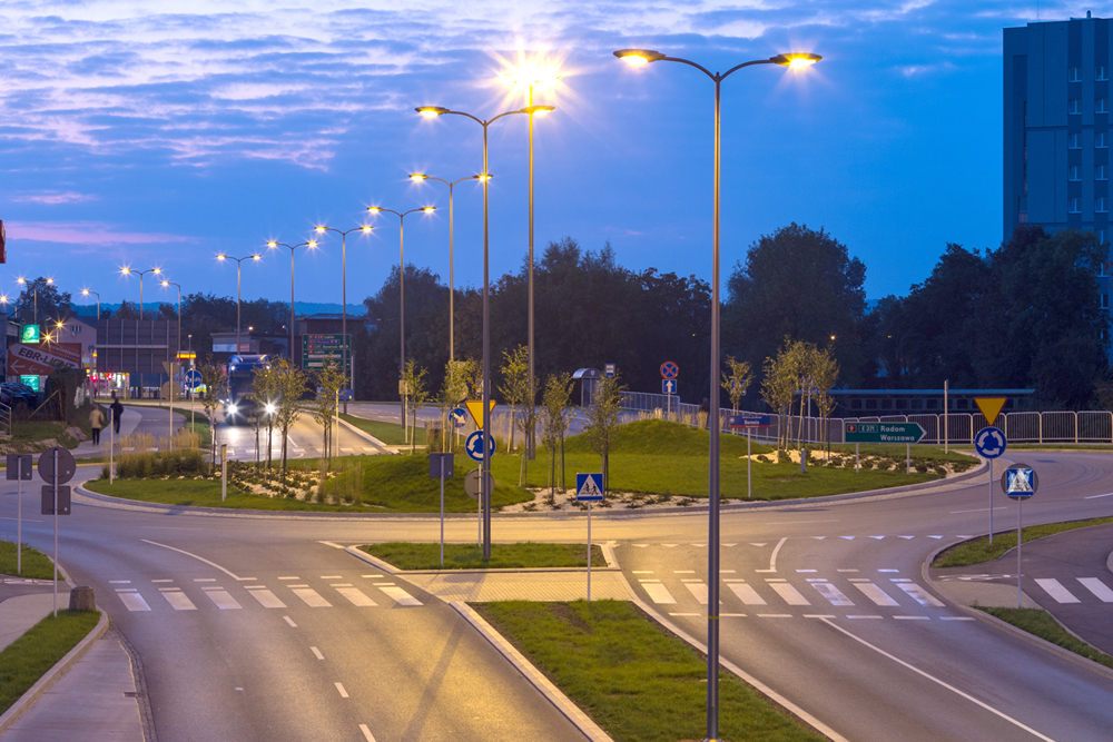 Węzeł komunikacyjny aleja Wyzwolenia - ulica Warszawska, fot. T. Poźniak